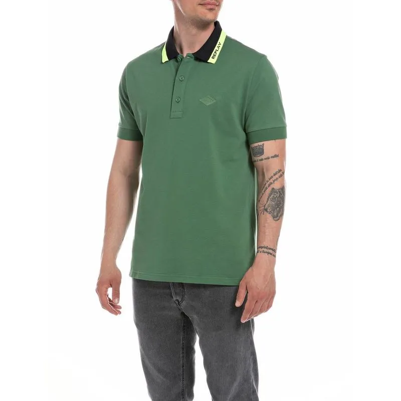 Polo Manga Corta Para Hombre Replay