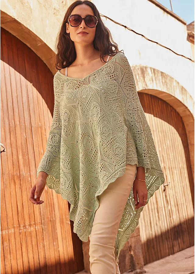 Poncho Beige