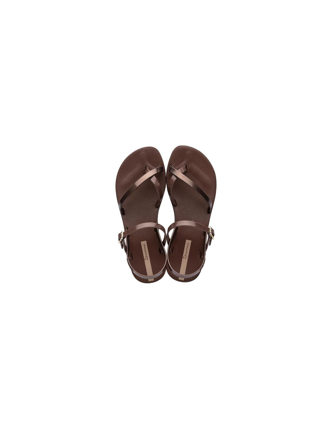 Sandalia Ipanema Mujer Fashion Sand Marrón Chocolate