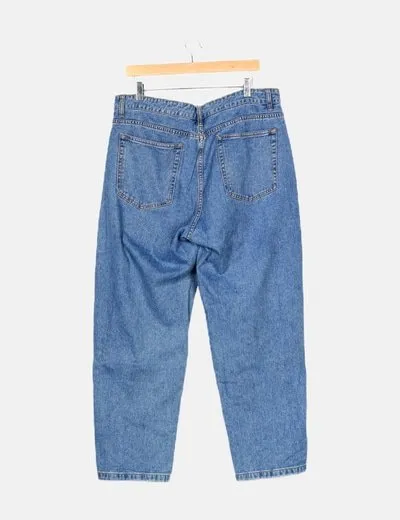 SHEIN Jeans pinzas azul