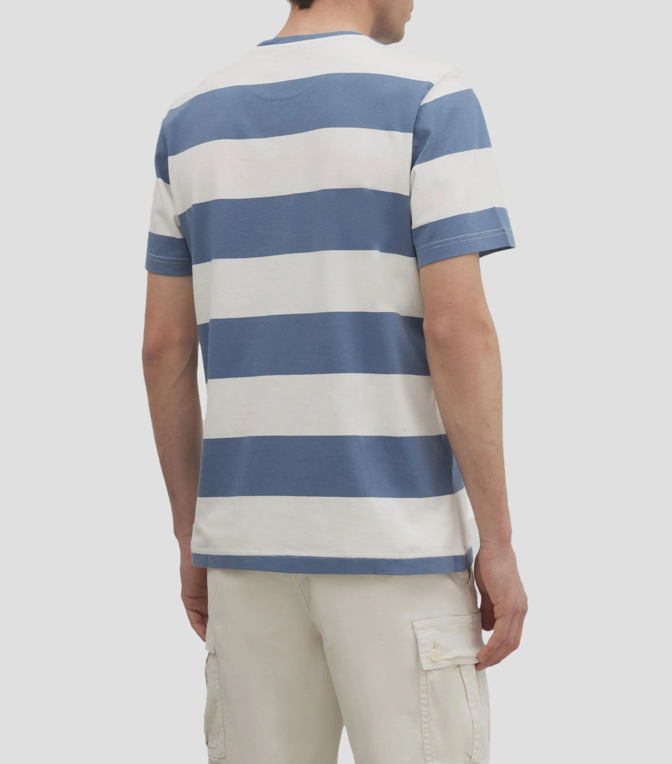 Silbon Playera con rayas de manga corta Hombre