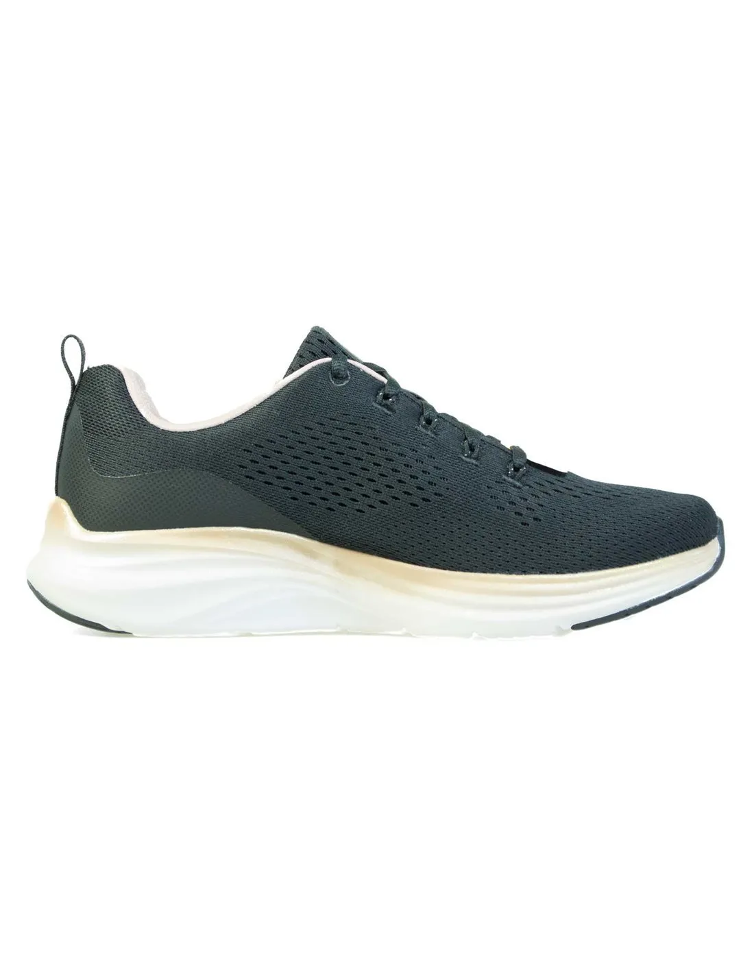 SKECHERS  ZAPATILLAS NEGRAS VAPOR FOAM MIDNIGHT GLIMMER 150025/BKRG MUJER