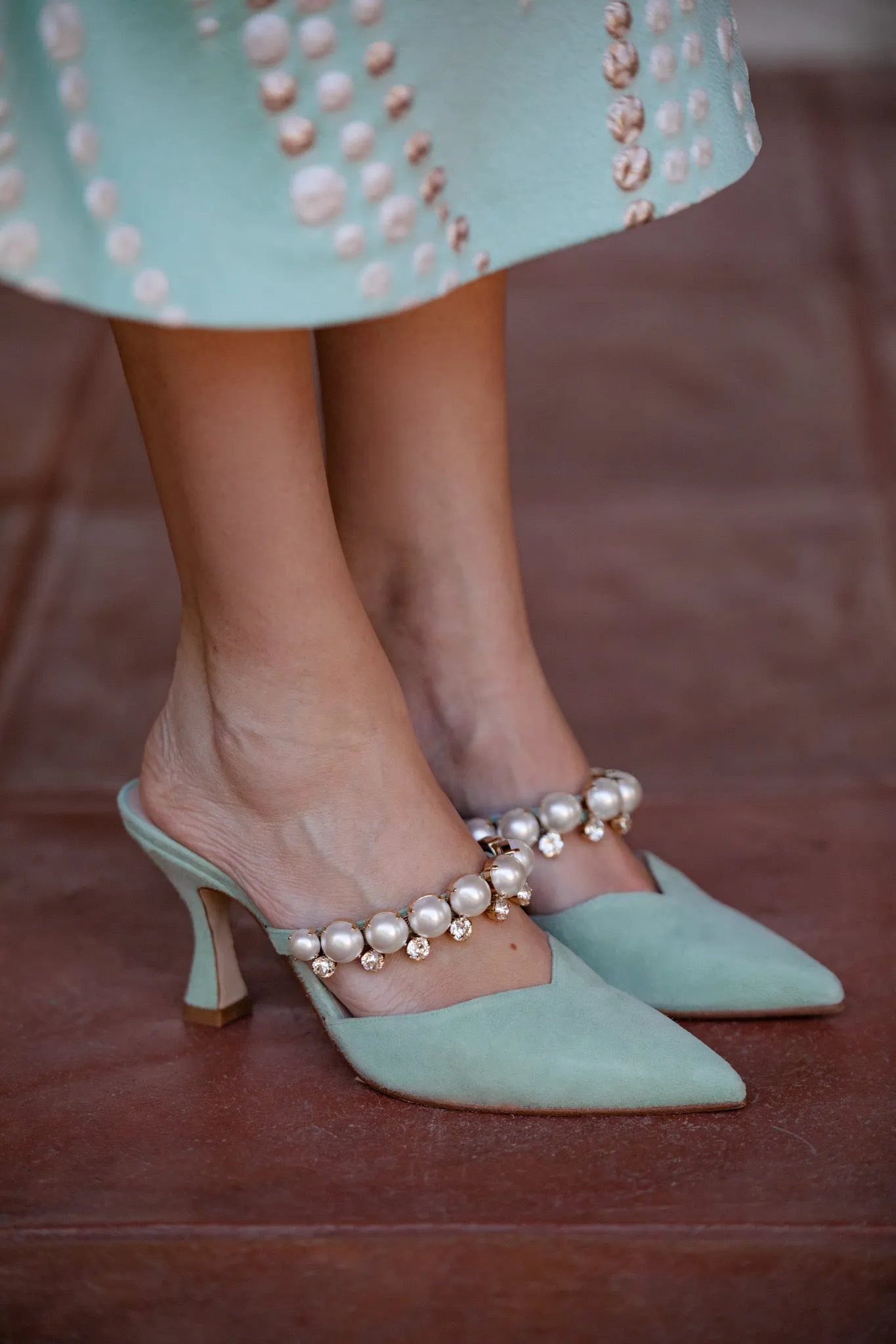 Stiletto Perla alto Sample Sale