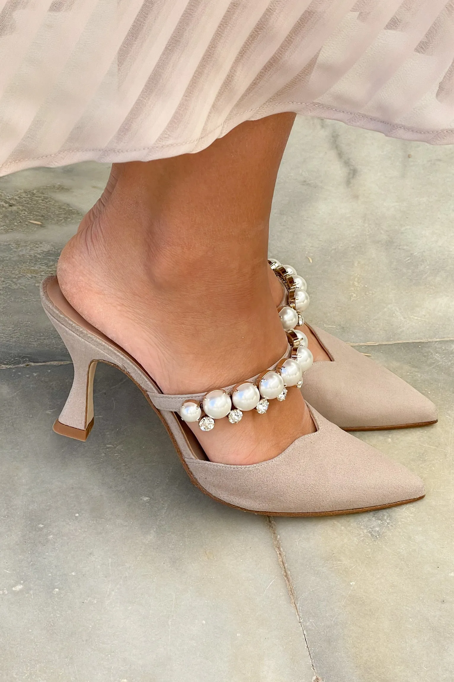 Stiletto Perla alto Sample Sale