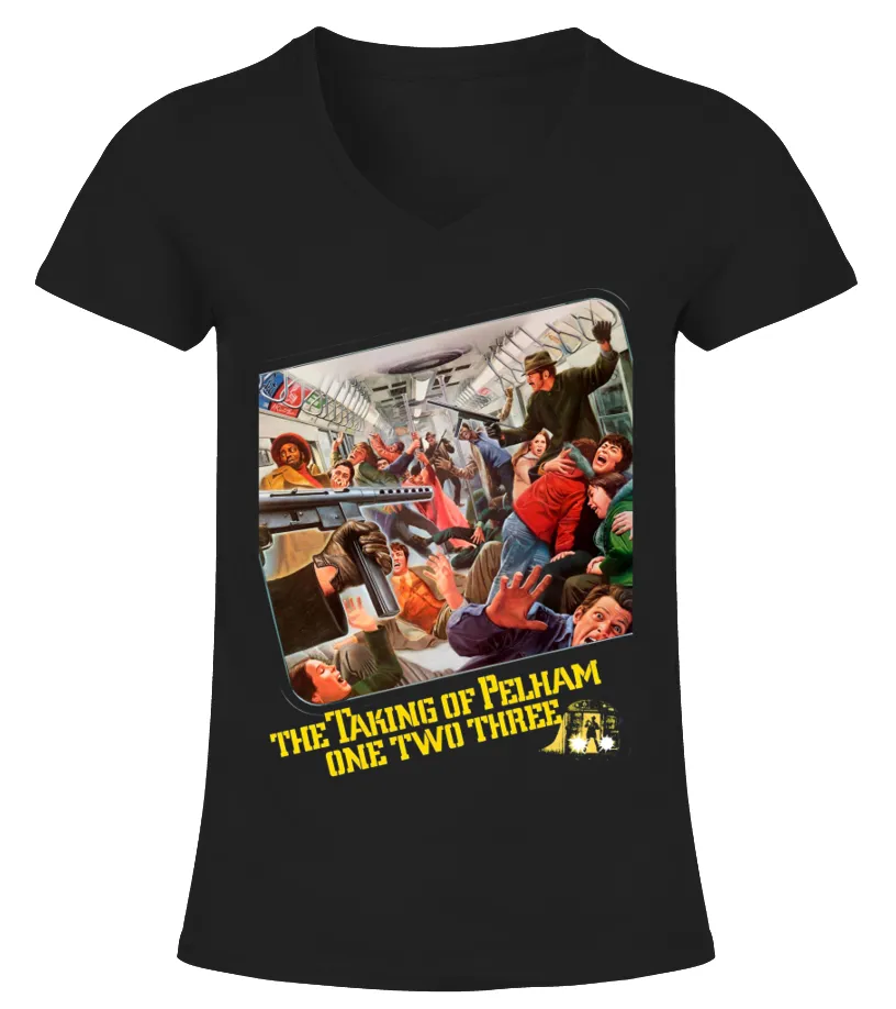 The Taking of Pelham One Two Three BK 004 Camiseta cuello pico Mujer