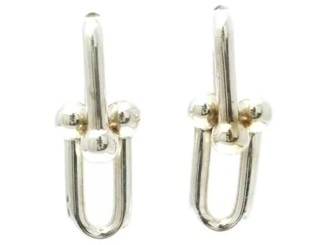 Tiffany & Co Pendientes colgantes de plata 925 Tiffany Hardware 