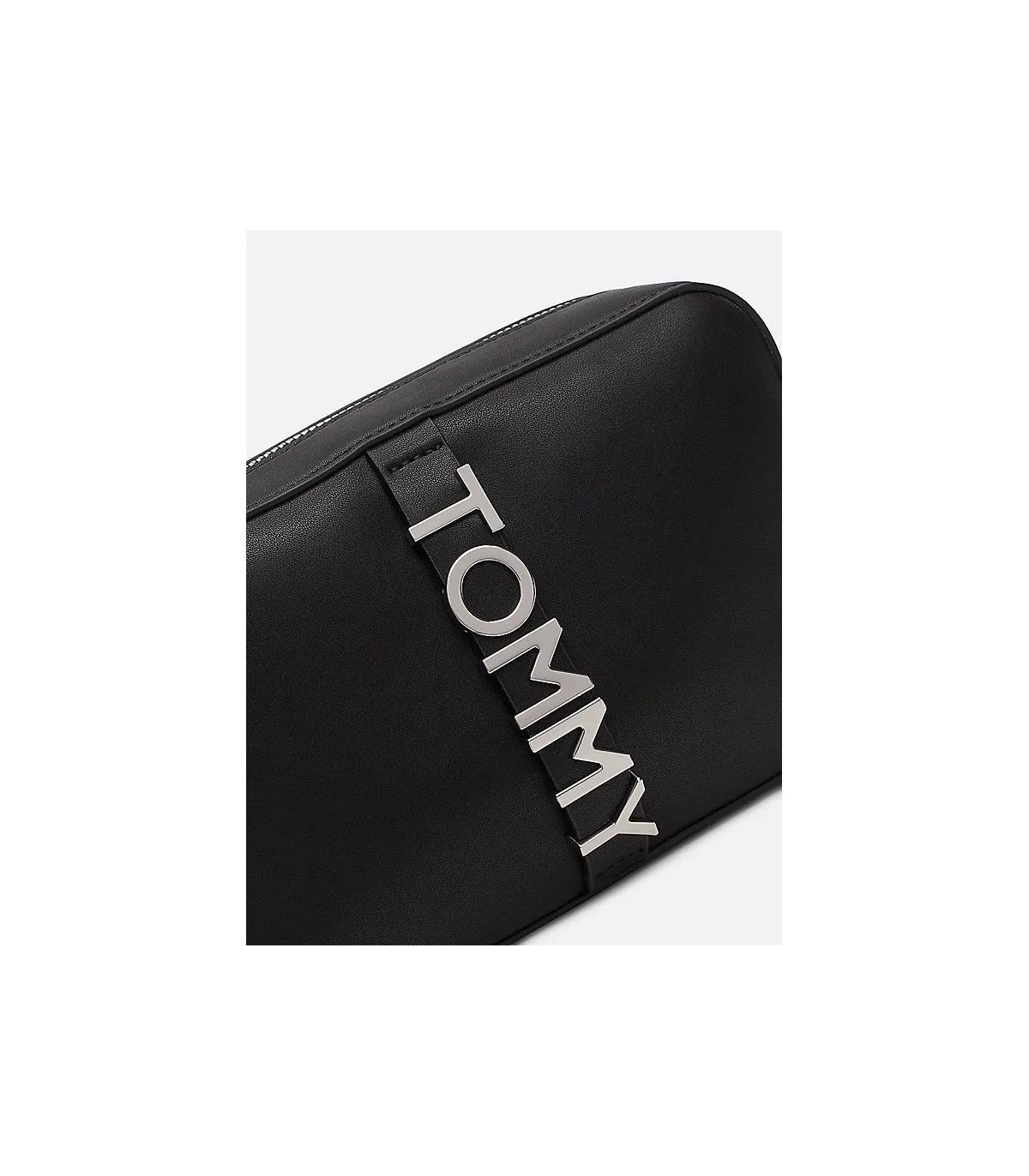 Tommy Jeans Bolso Cartera City Logo Metálico Mujer negro