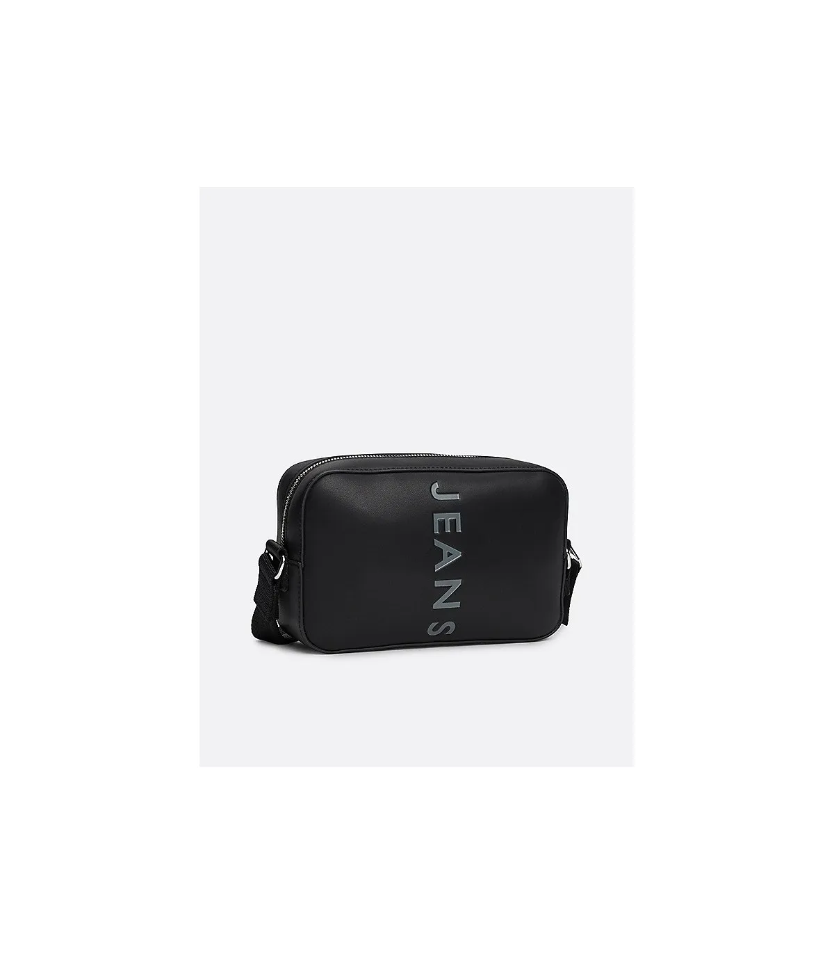 Tommy Jeans Bolso Cartera City Logo Metálico Mujer negro