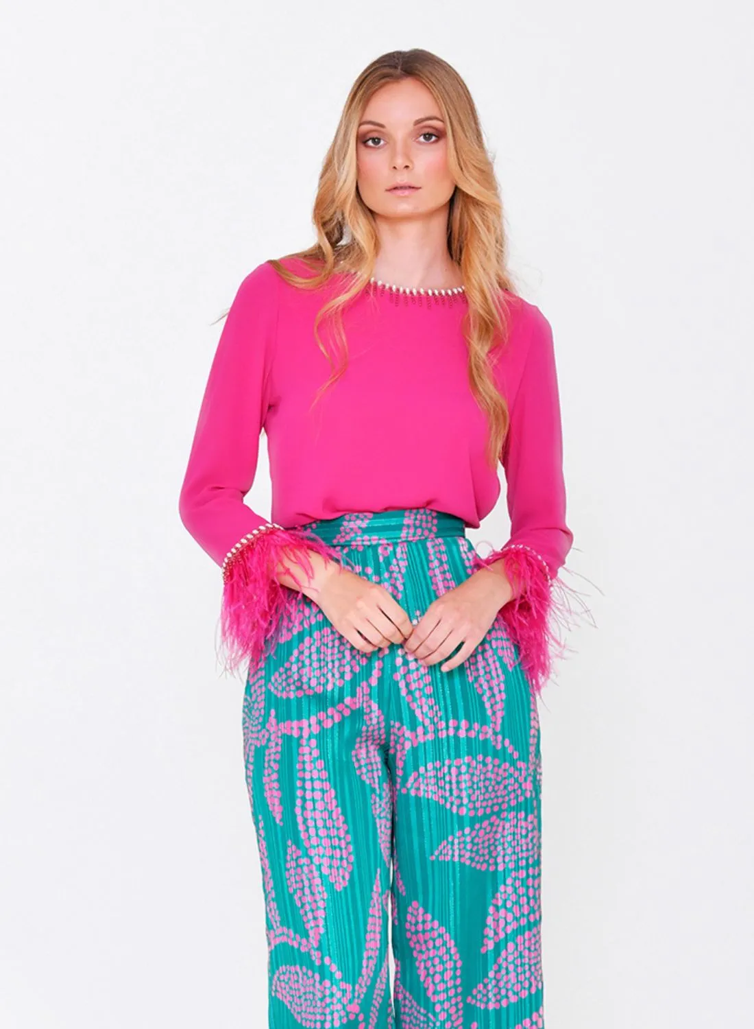 Top detalle plumas