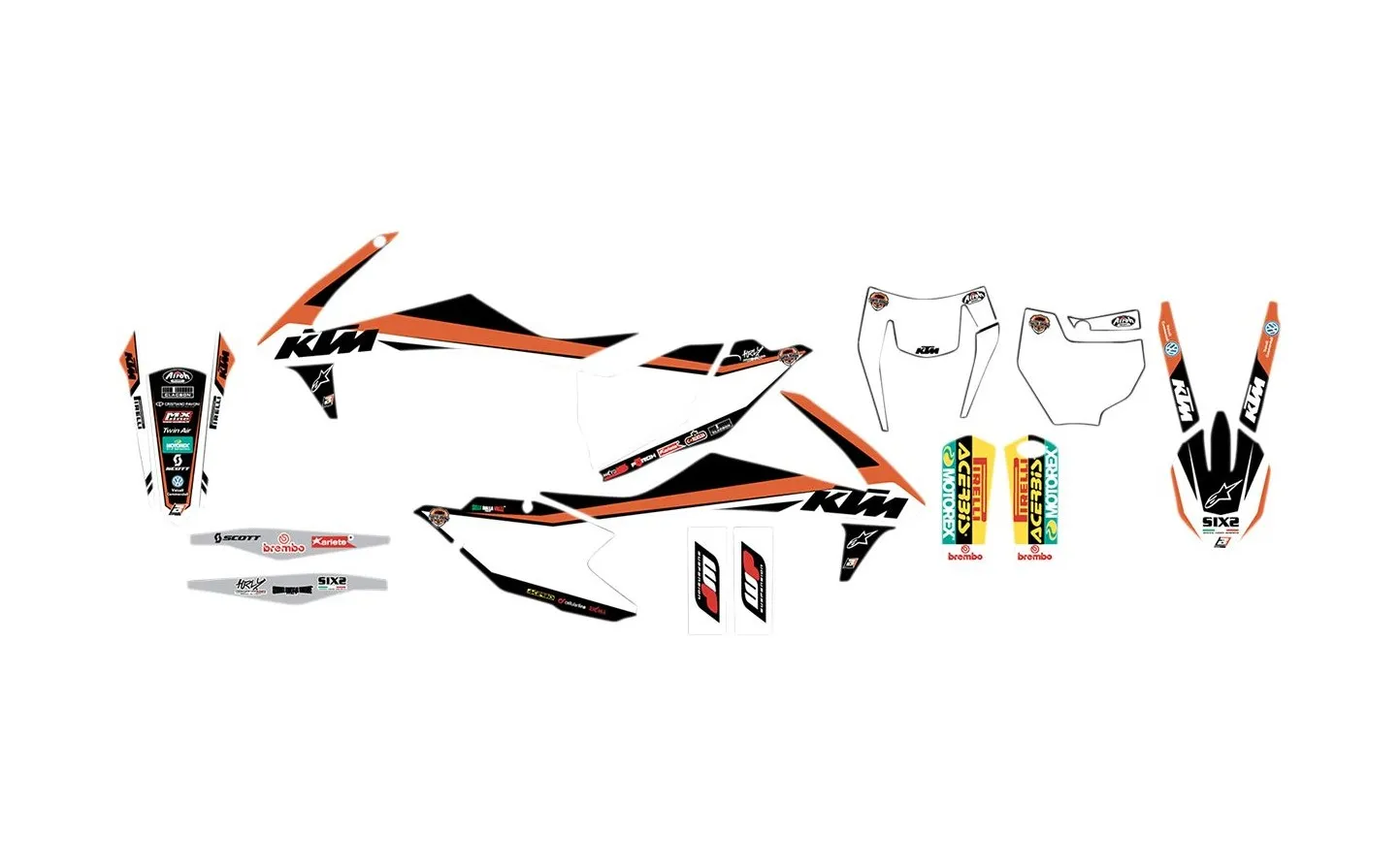 Trophy Graphic Kit Blackbird Racing /43025878/