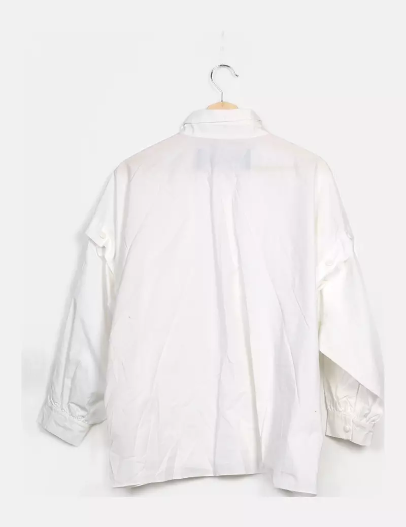 Uterqüe Camisa casual blanca