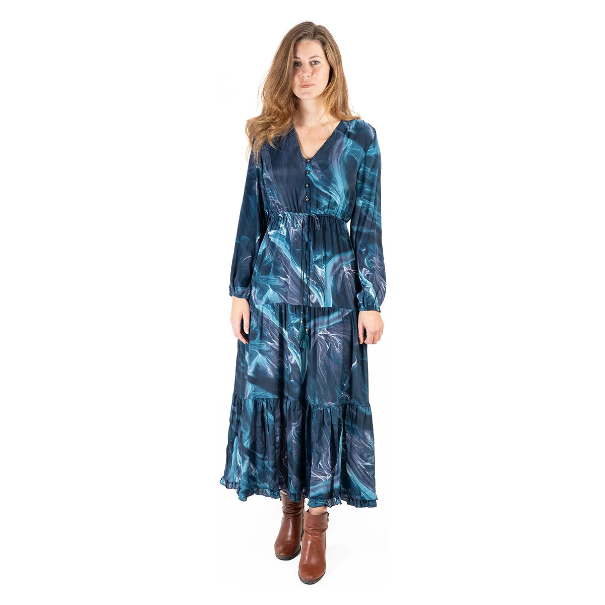 Vestido Largo Midi