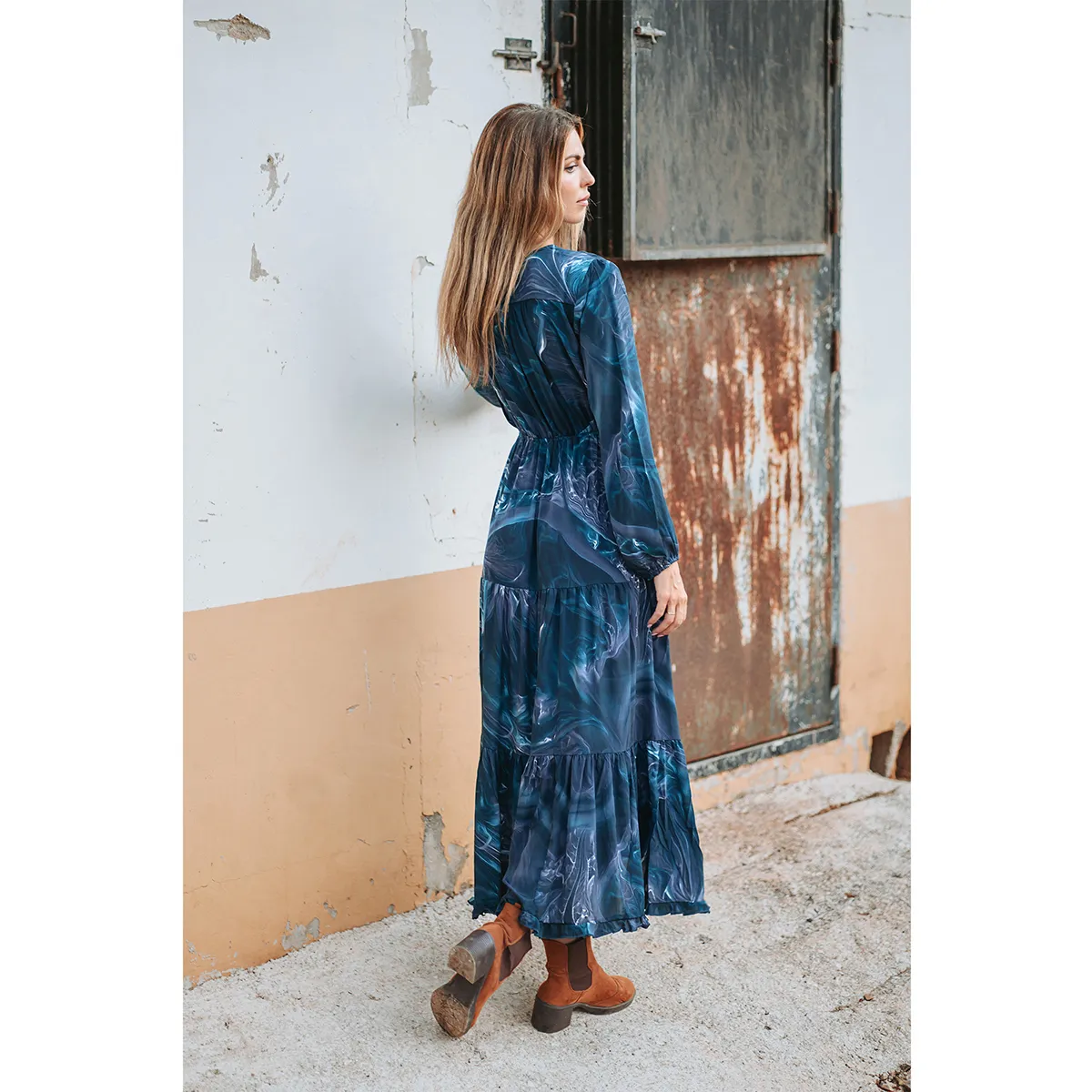 Vestido Largo Midi