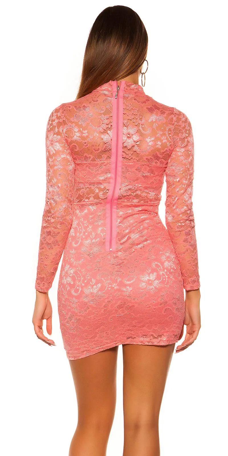 Vestido Lowanna salmón