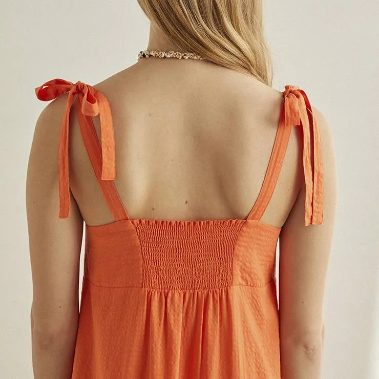 Vestido Yerse 38707 Naranja