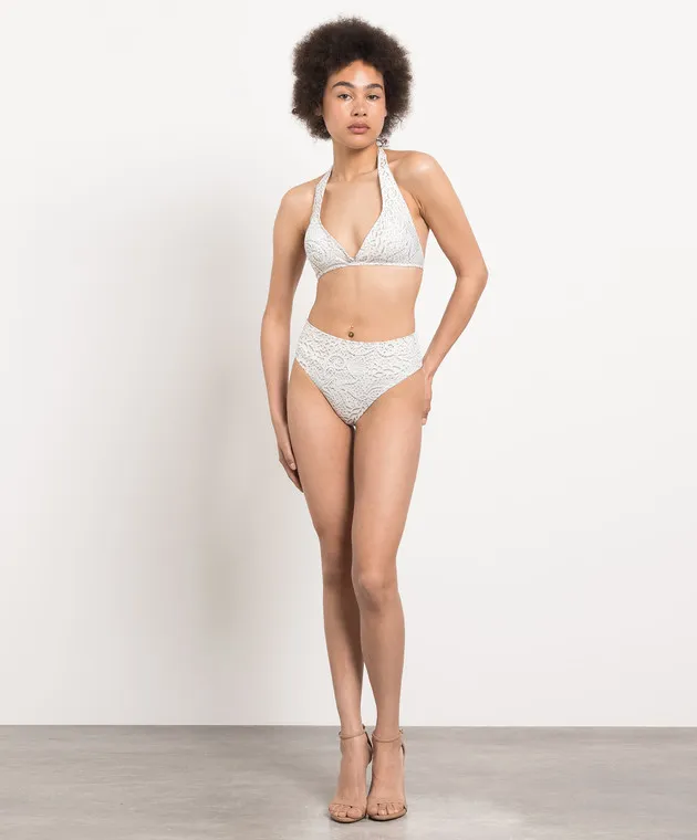 Vilebrequin Beige bodice from Like swimsuit in a print