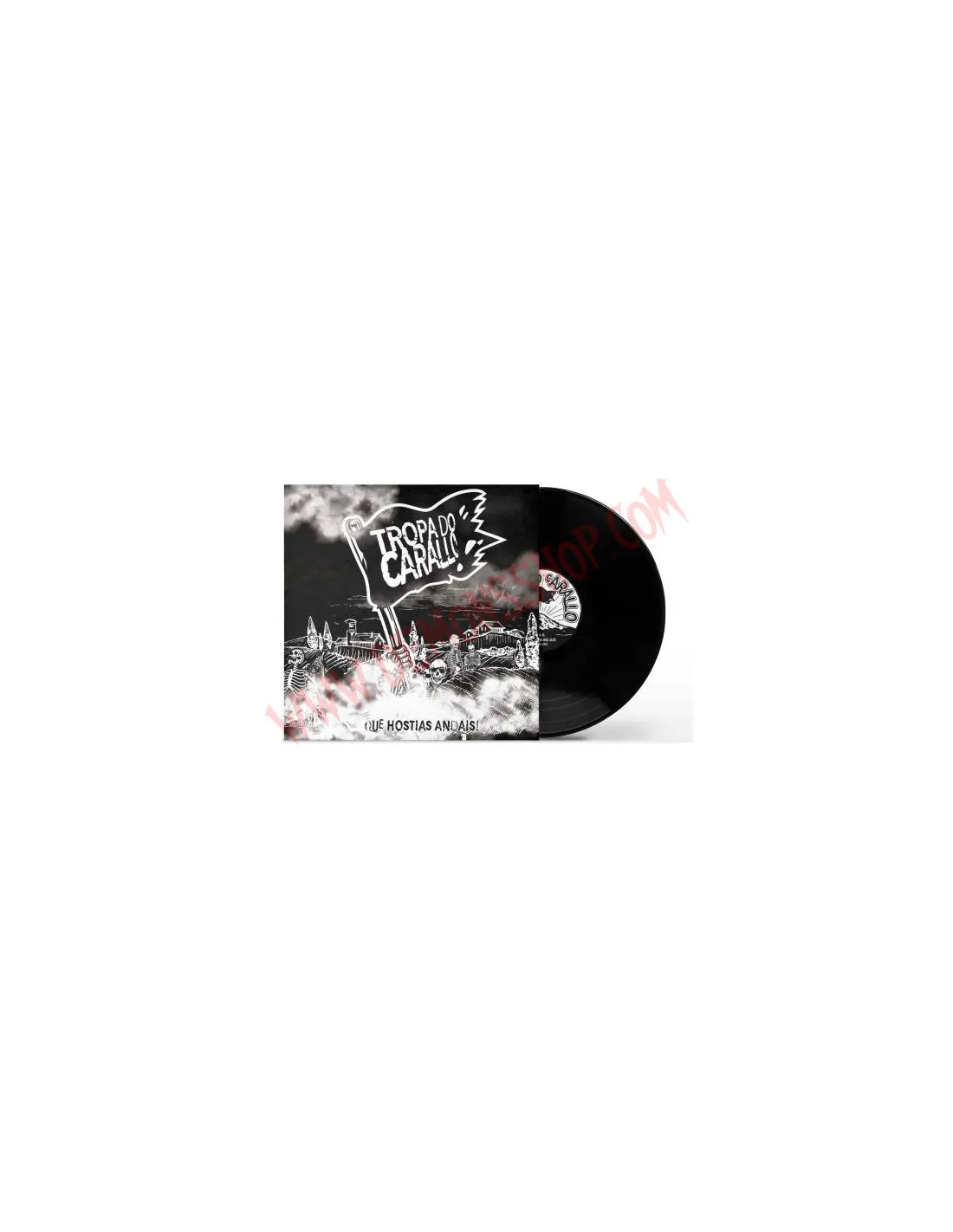 VINILO LP TROPA DO CARALLO  QUE HOSTIAS ANDAIS!