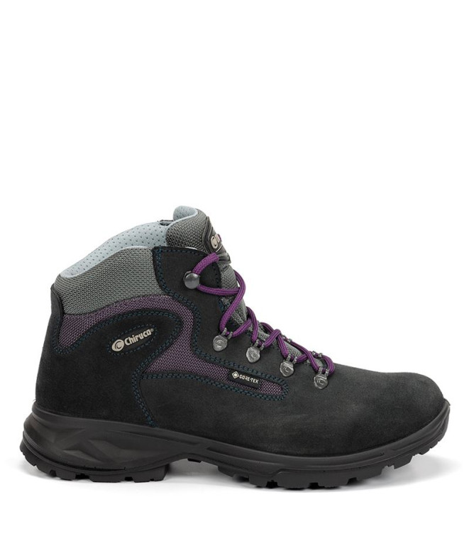 Zapatillas de Montaña Chiruca Massana 36 Gore-Tex Mujer Gris / Morado