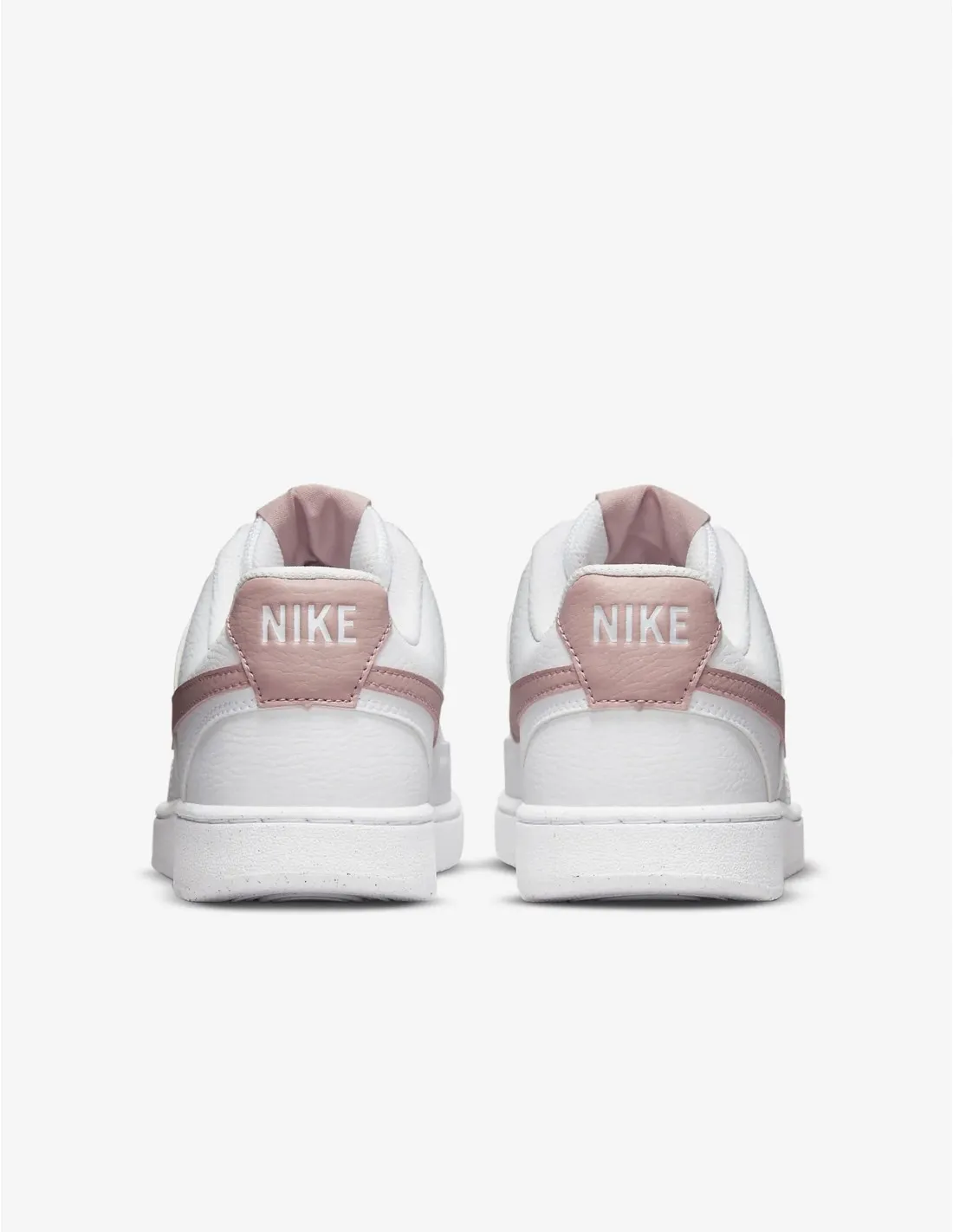 Zapatillas NIKE Court Vision Low Next Nature Blancas Logo Rosa