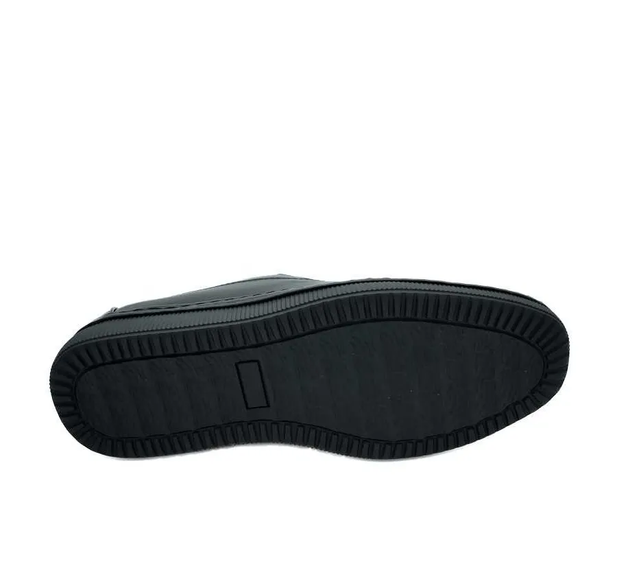 ZAPATO DE HOMBRE PESPUNTES VICMART CABALLERO ELASTICOS NEGRO